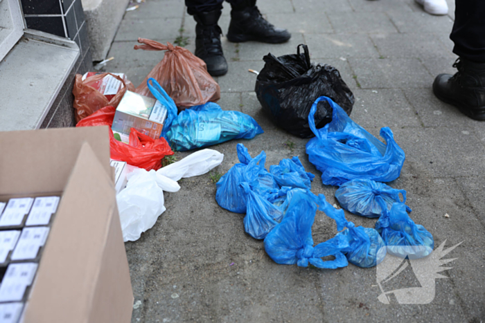 Illegale sigaretten en contant geld aangetroffen