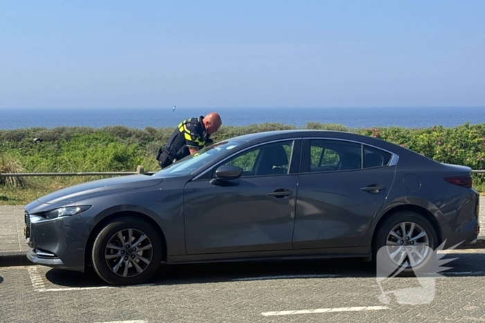 Zoekactie naar vermiste persoon op strand