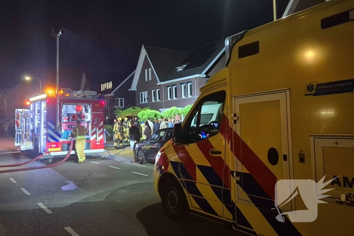 Ambulance opgeroepen bij zolderbrand