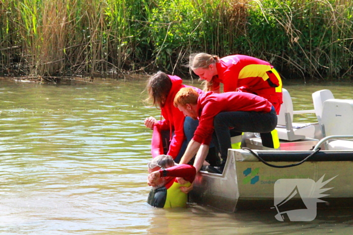 Reddingsbrigade oefent aanvaring met gewonden