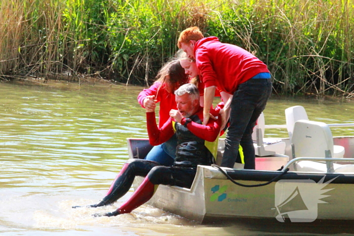 Reddingsbrigade oefent aanvaring met gewonden