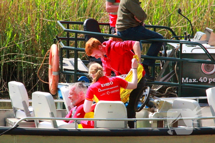 Reddingsbrigade oefent aanvaring met gewonden