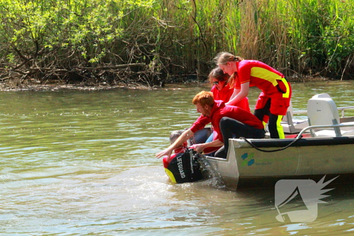Reddingsbrigade oefent aanvaring met gewonden
