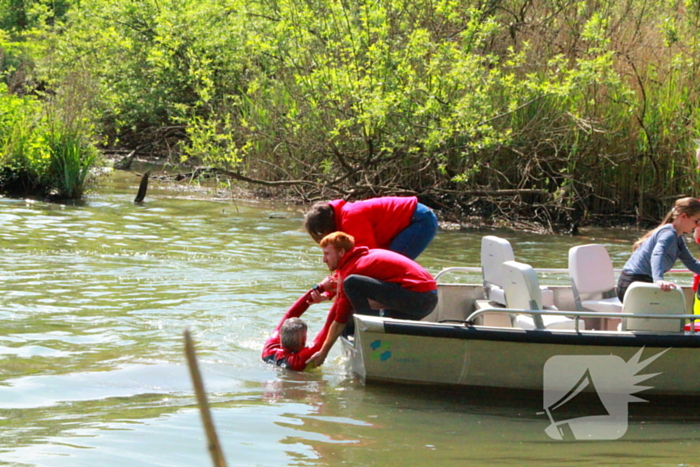 Reddingsbrigade oefent aanvaring met gewonden