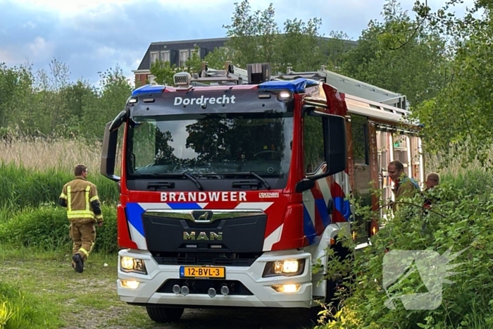 Grote brandweer inzet bij natuurbrand