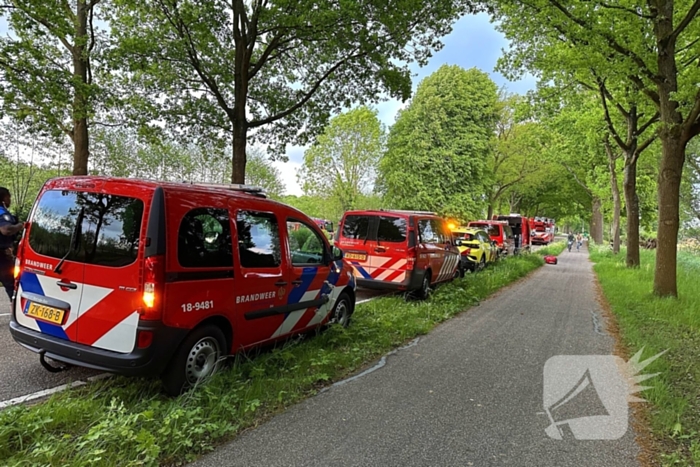 Grote brandweer inzet bij natuurbrand