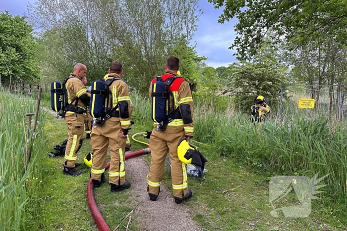 Grote brandweer inzet bij natuurbrand