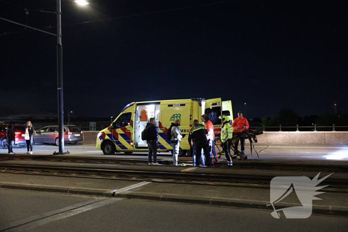 Motorrijder gewond bij eenzijdig ongeval