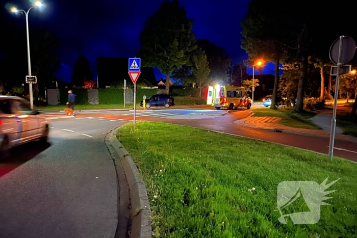 Fietser gewond bij aanrijding