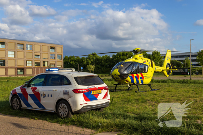 Grote inzet hulpdiensten na val van trap