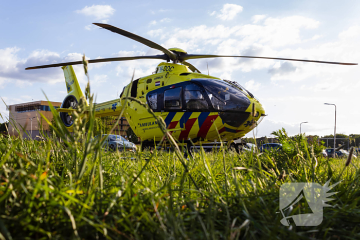 Grote inzet hulpdiensten na val van trap