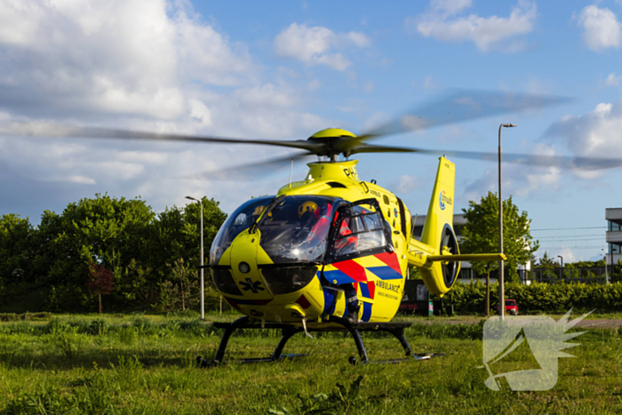 Grote inzet hulpdiensten na val van trap
