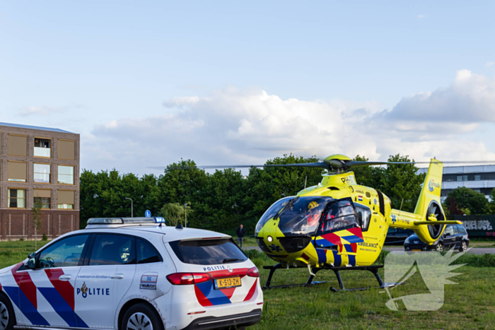 Grote inzet hulpdiensten na val van trap