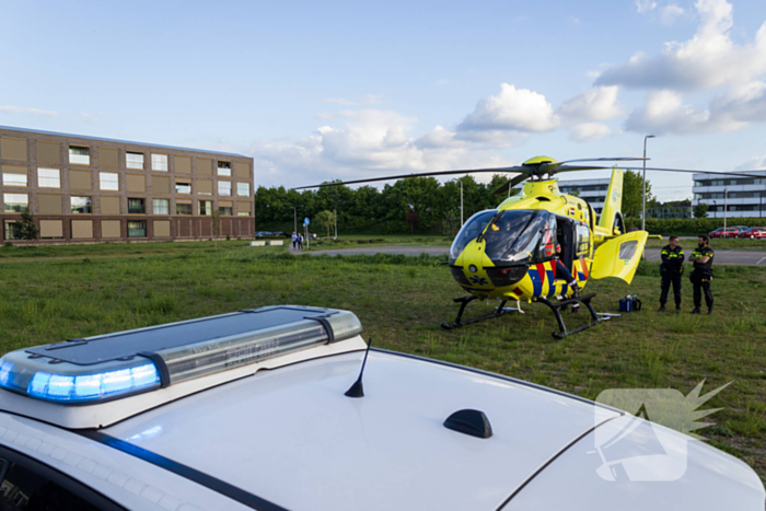 Grote inzet hulpdiensten na val van trap