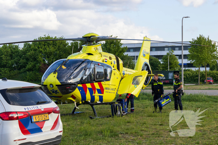 Grote inzet hulpdiensten na val van trap