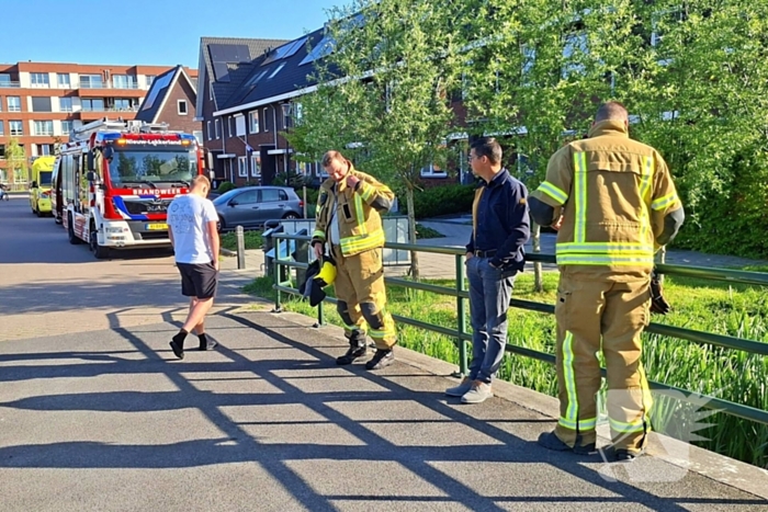 Bestuurder van quad komt met de schrik vrij