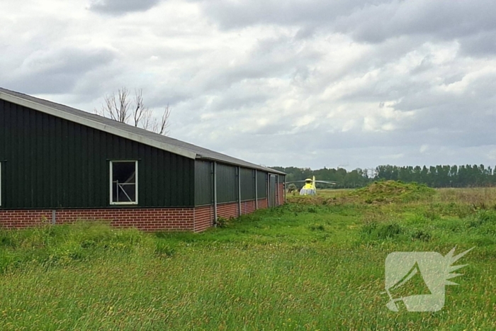 Traumateam ingezet voor medische noodsituatie