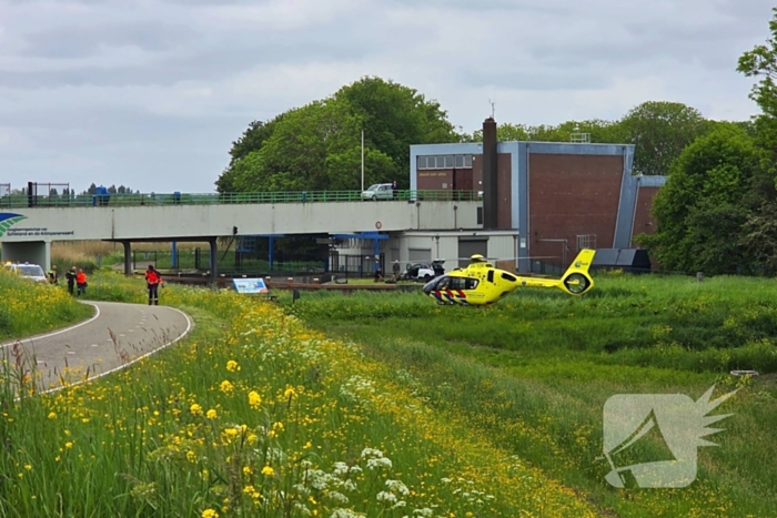 Wielrenner zwaargewond bij ongeval