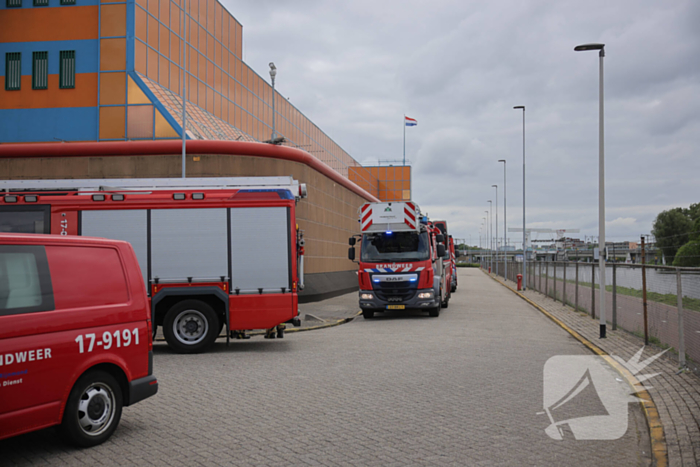 Brand in cel gevangenis de Schie