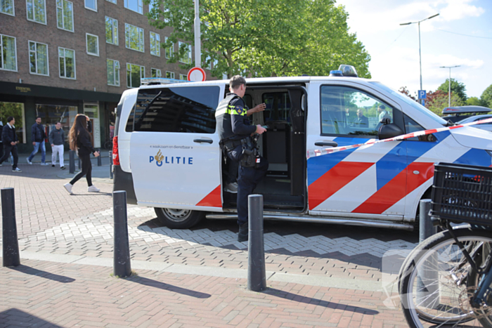 Dame geschept door automobilist