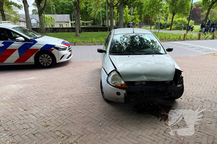 Ongeval met scooterrijder en automobilist
