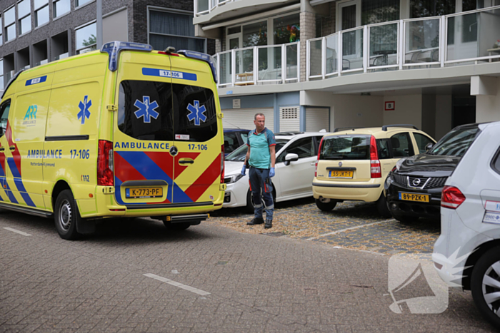 Gewonde bij melding steekincident, verdachte aangehouden