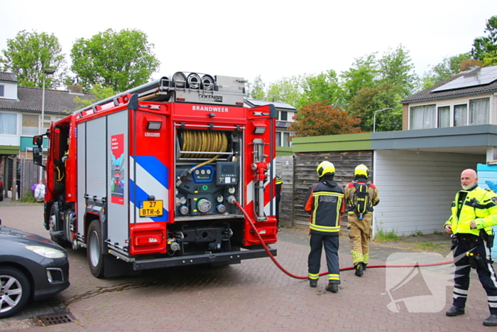 Brand in woning snel onder controle