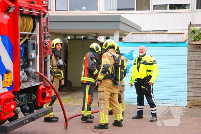 Brand in woning snel onder controle