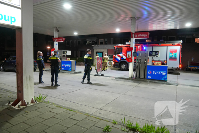 Brand op balkon op eerste verdieping