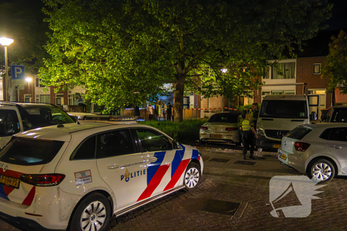 Politie onderzoekt brand na explosie