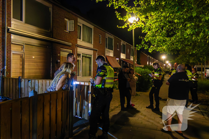 Politie onderzoekt brand na explosie