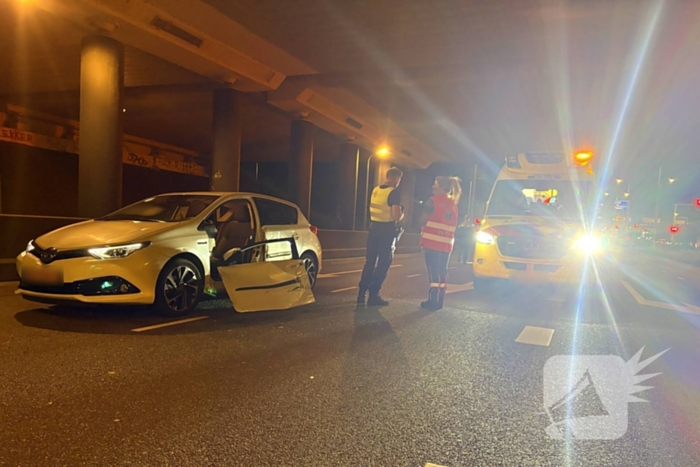 Meerdere voertuigen betrokken bij ongeval