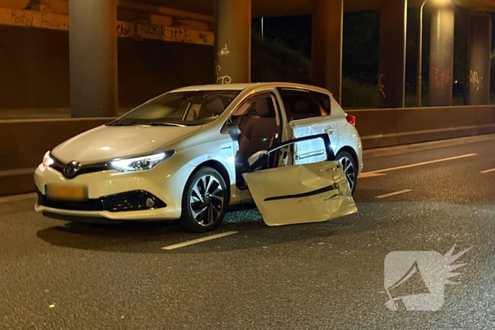 Meerdere voertuigen betrokken bij ongeval