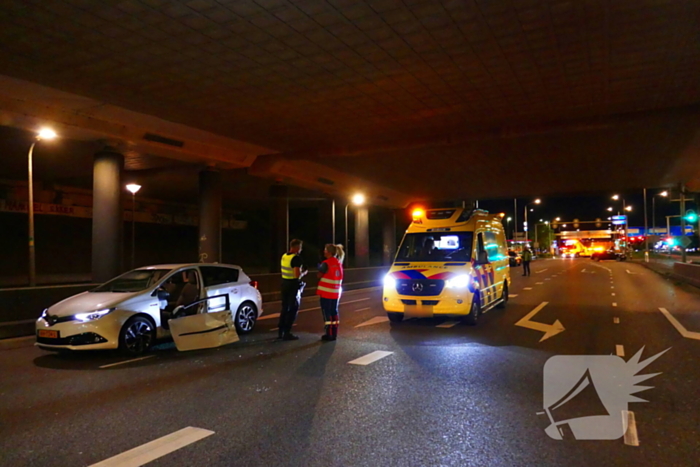 Meerdere voertuigen betrokken bij ongeval