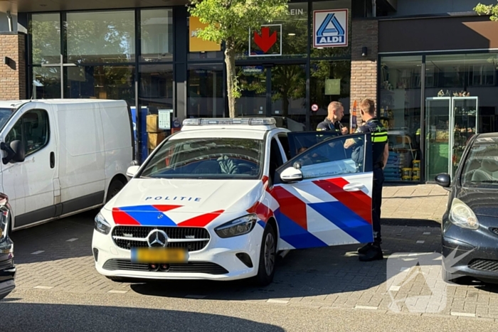 Bedreiging tijdens winkeldiefstal