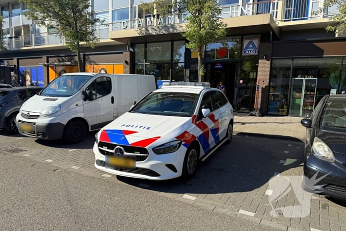 Bedreiging tijdens winkeldiefstal