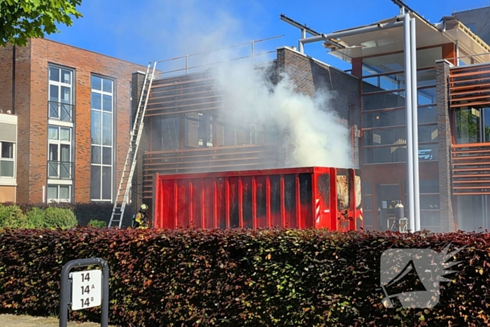 Containerbrand snel onder controle