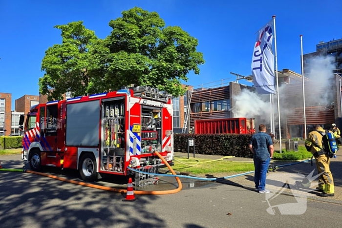 Containerbrand snel onder controle