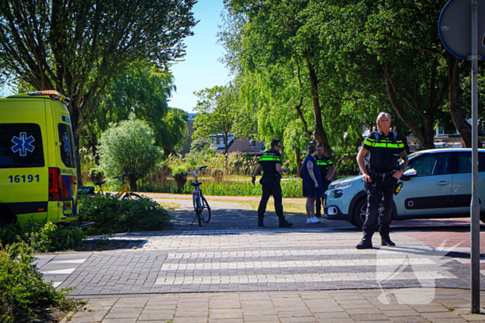 Fietser aangereden op zebrapad