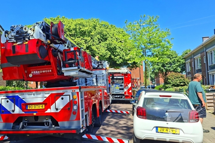 Brand in woning snel onder controle