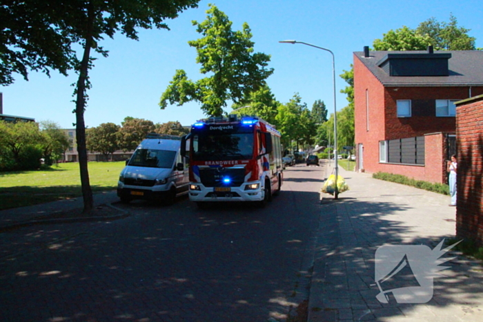 Brand in woning snel onder controle