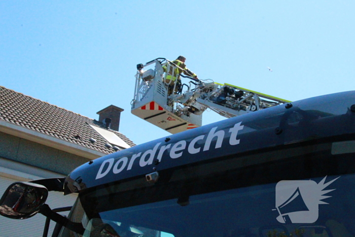 Brand in woning snel onder controle