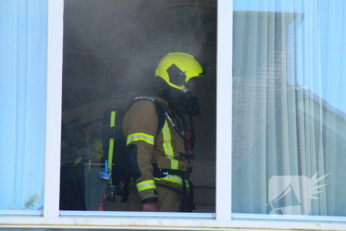 Brand in woning snel onder controle