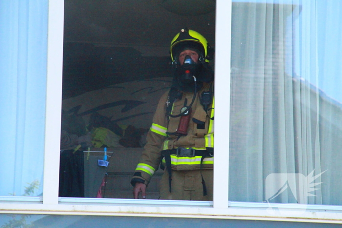 Brand in woning snel onder controle