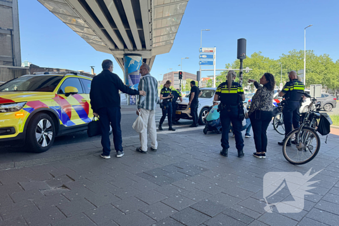 Fietser aangereden door auto