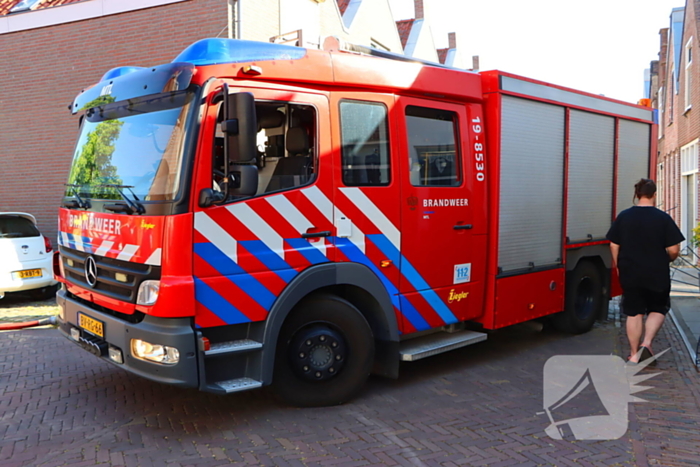 Brand in schuur geblust