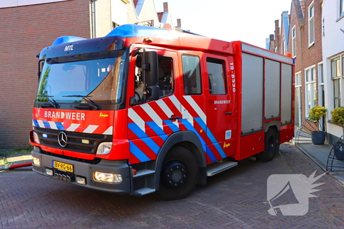 Brand in schuur geblust
