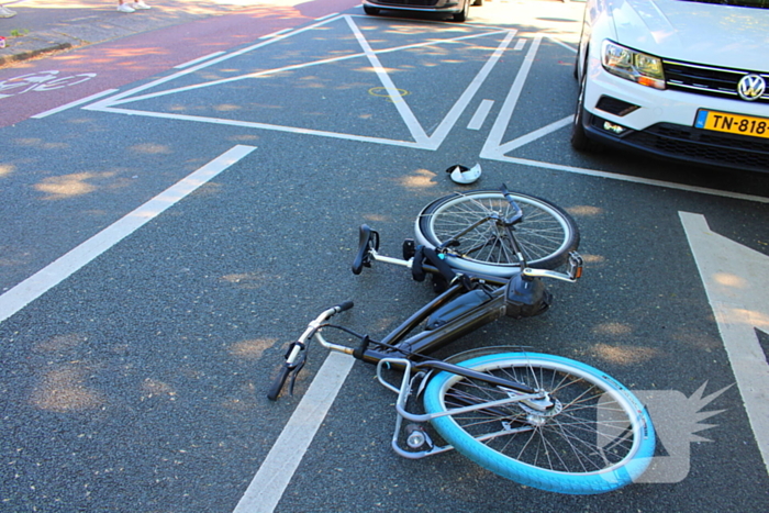 Spoedtransport naar ziekenhuis na aanrijding