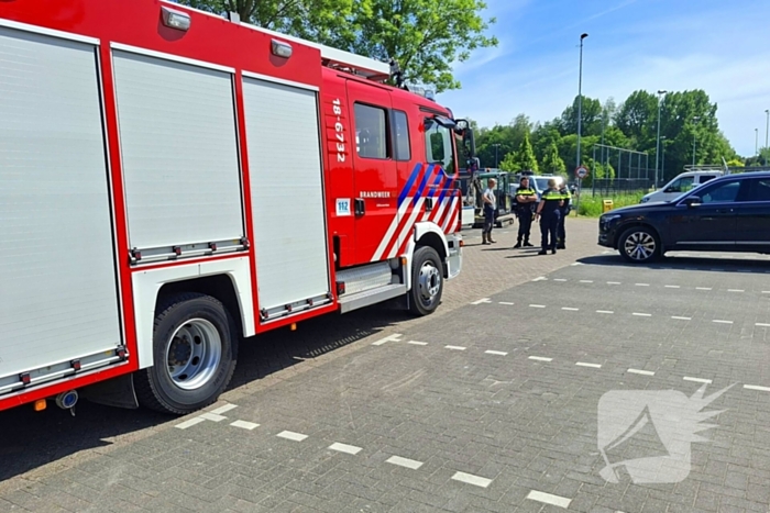 Gaslekkage tijdens graafwerkzaamheden