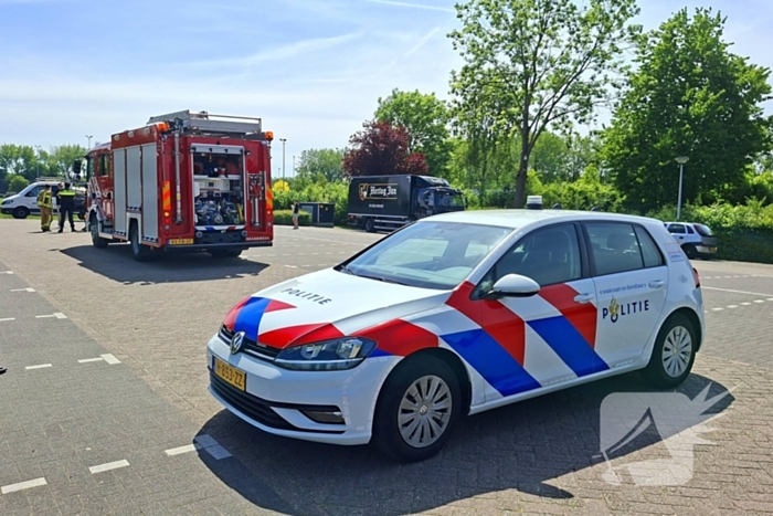 Gaslekkage tijdens graafwerkzaamheden